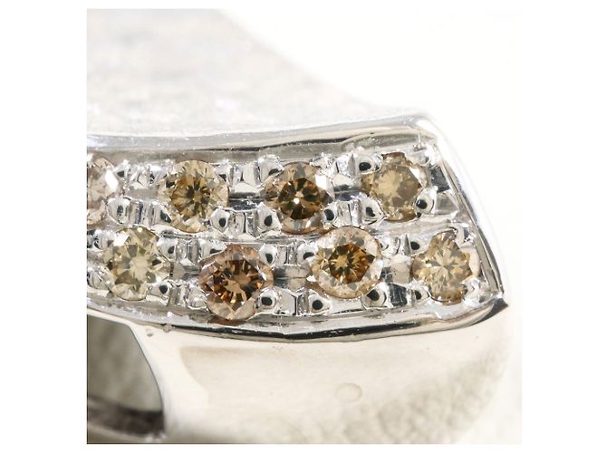 Autre Marque Pendente in oro bianco 18K e diamante D'oro - vista 3