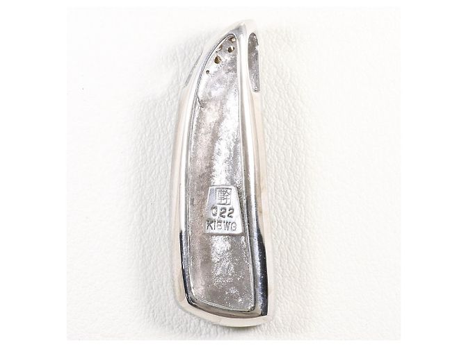 Autre Marque Pendente in oro bianco 18K e diamante D'oro - vista 4