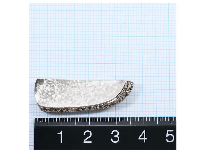 Autre Marque Pendente in oro bianco 18K e diamante D'oro - vista 6