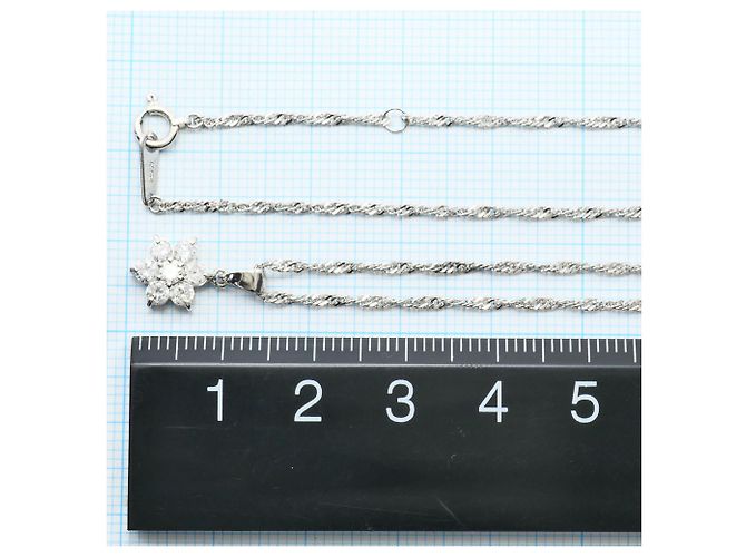 Autre Marque Collana in platino e diamanti - vista 4