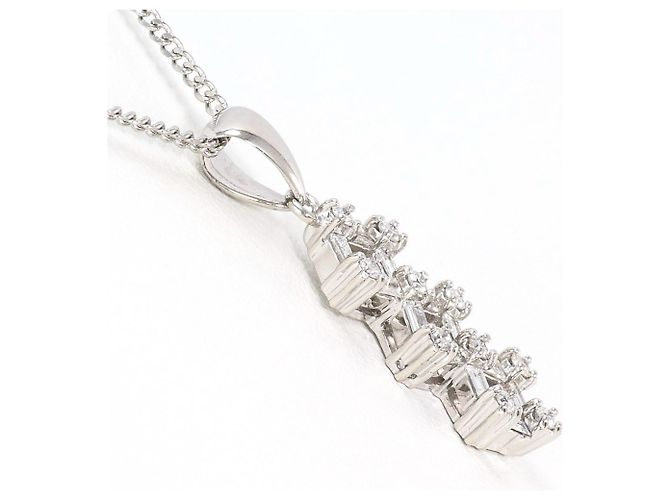 Autre Marque Collana in platino con diamante - vista 2