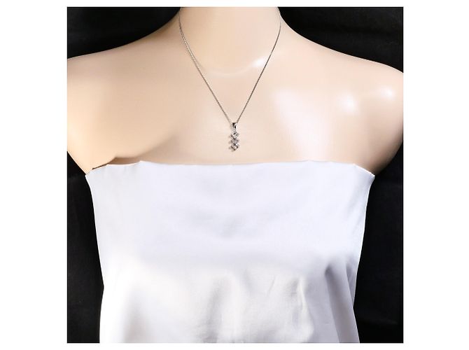 Autre Marque Collana in platino con diamante - vista 6