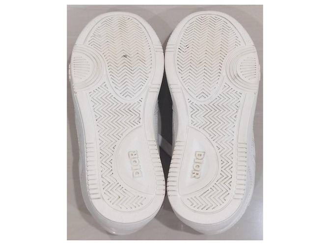 Autre Marque Dior B27 Low-Top Leder Sneaker Weiß - Ansicht 13