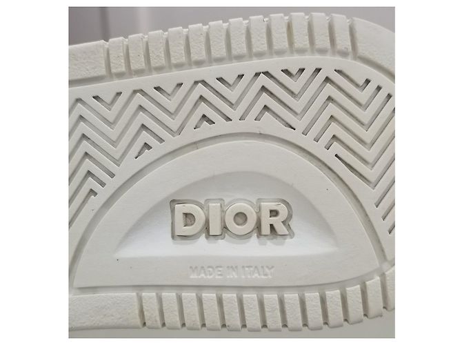Autre Marque Dior B27 Low-Top Leder Sneaker Weiß - Ansicht 15