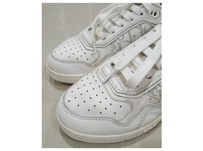 Autre Marque Dior B27 Low-Top Leder Sneaker Weiß - Ansicht 4
