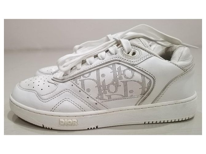 Autre Marque Dior B27 Low-Top Leder Sneaker Weiß - Ansicht 6