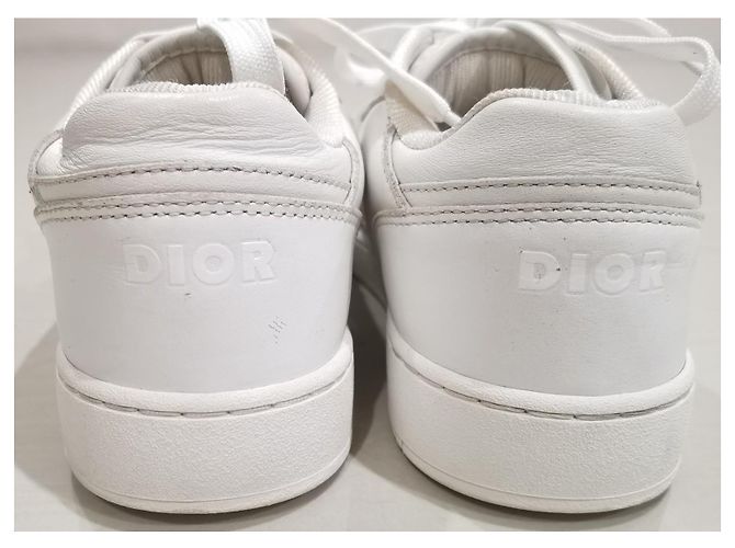 Autre Marque Dior B27 Low-Top Leder Sneaker Weiß - Ansicht 7