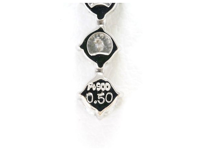 Autre Marque Platin- und Diamantcollier - Ansicht 4