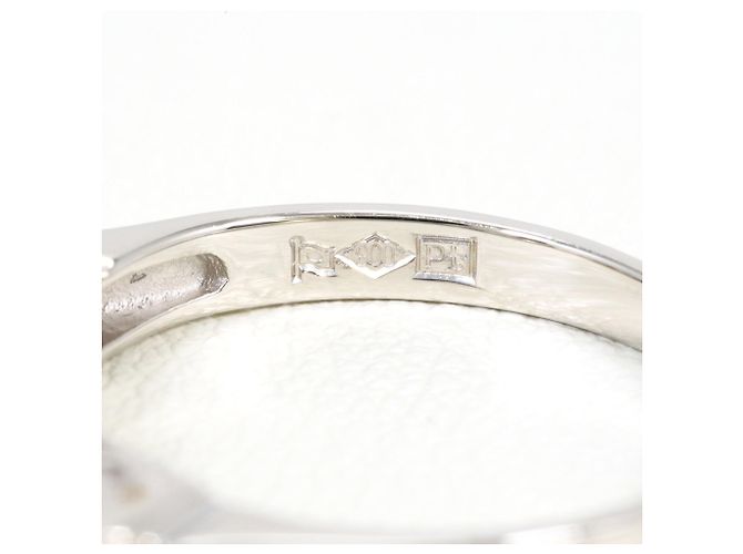 Autre Marque PT900 Platin-Bandring mit Diamant - Ansicht 6