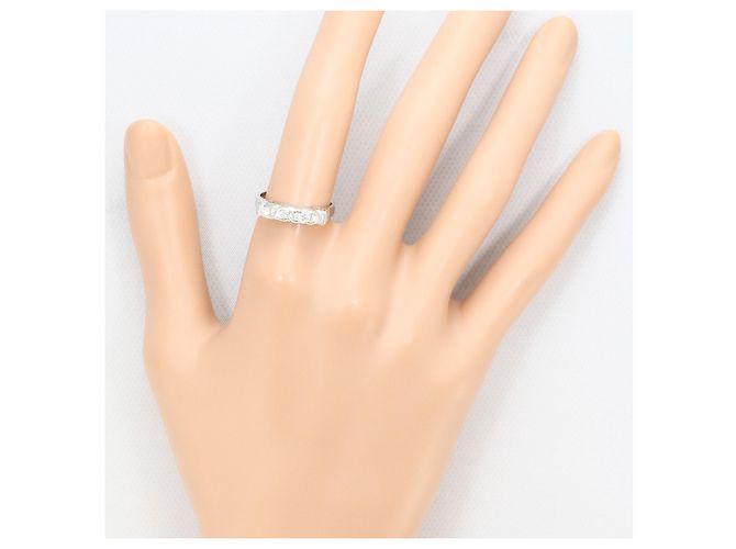 Autre Marque PT900 Platin-Bandring mit Diamant - Ansicht 7