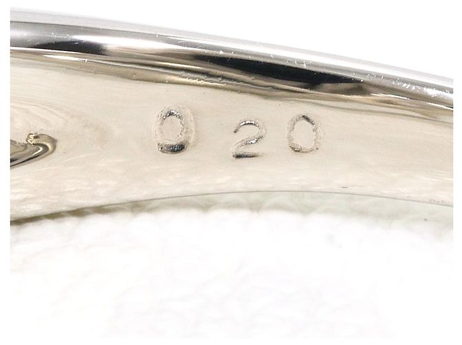 Autre Marque Platin-Bandring mit Diamant - Ansicht 5