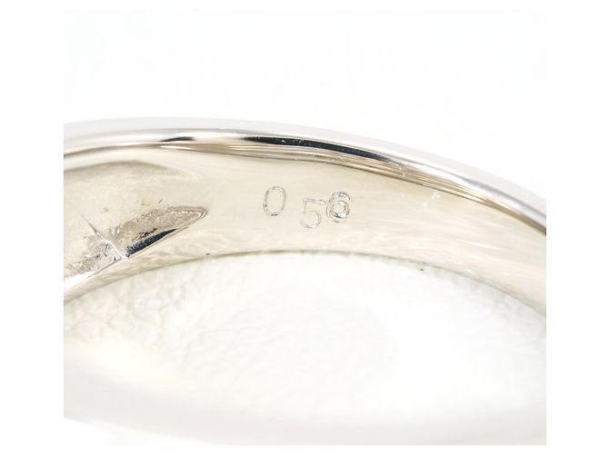 Autre Marque Platin-Bandring PT850 mit Diamant - Ansicht 6