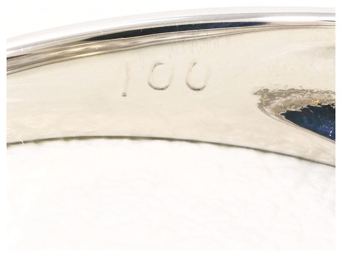 Autre Marque Platin-Ring mit Diamant - Ansicht 6