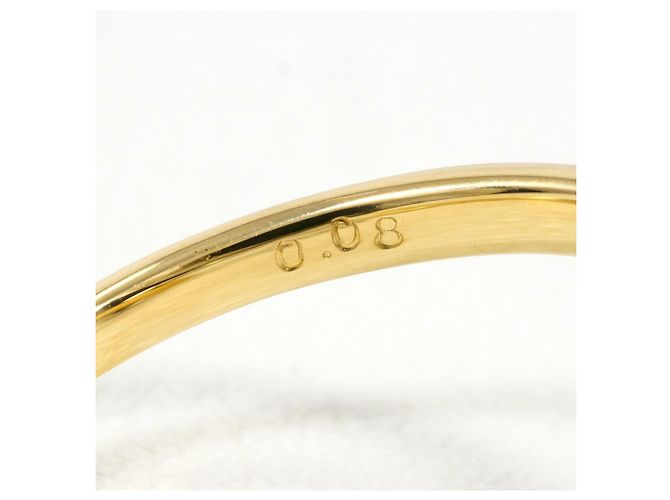 Autre Marque Anello fede in platino PT950 e oro giallo 18K con diamanti D'oro - vista 5