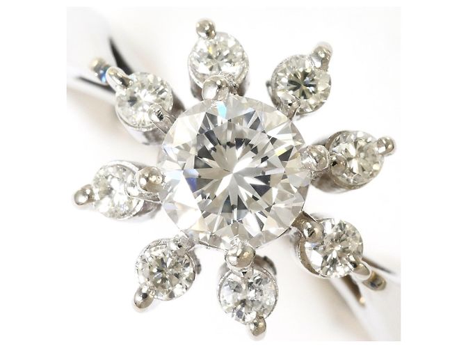 Autre Marque Platin-Diamant-Ehering - Ansicht 2