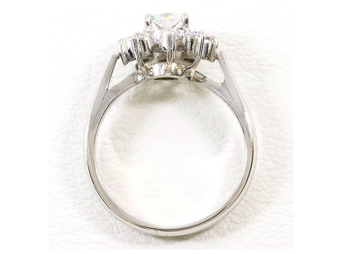 Autre Marque Platin-Diamant-Ehering - Ansicht 3