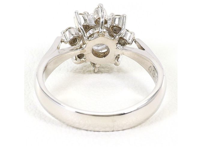 Autre Marque Platin-Diamant-Ehering - Ansicht 4