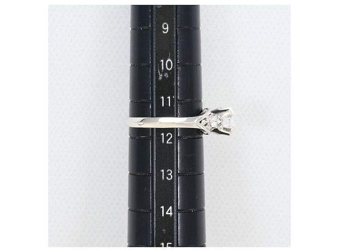 Autre Marque PT900 Platin-Bandring mit Diamant - Ansicht 8