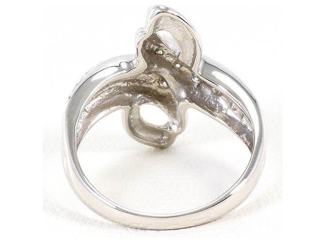Autre Marque Platin-Bandring PT850 mit Diamant - Ansicht 4