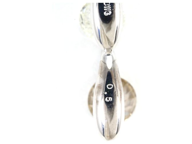 Autre Marque Collana in oro bianco 18K e diamanti Marrone D'oro - vista 4