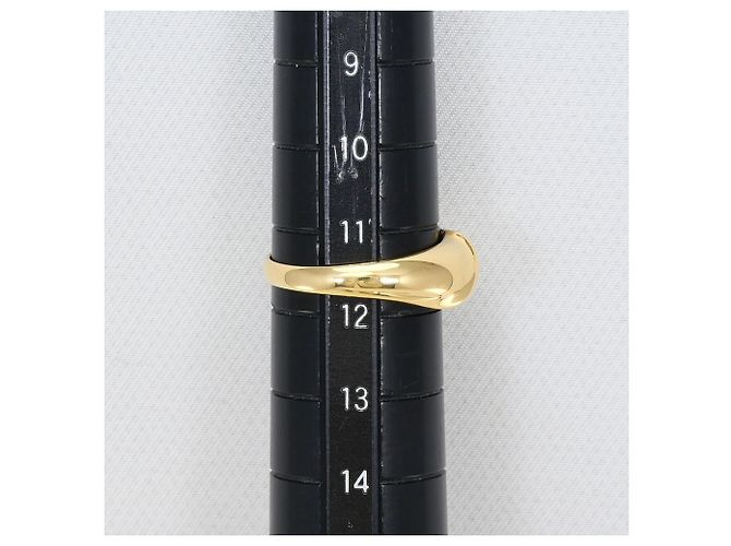 Autre Marque Ehering aus Platin und Gelbgold mit Diamant Golden - Ansicht 7