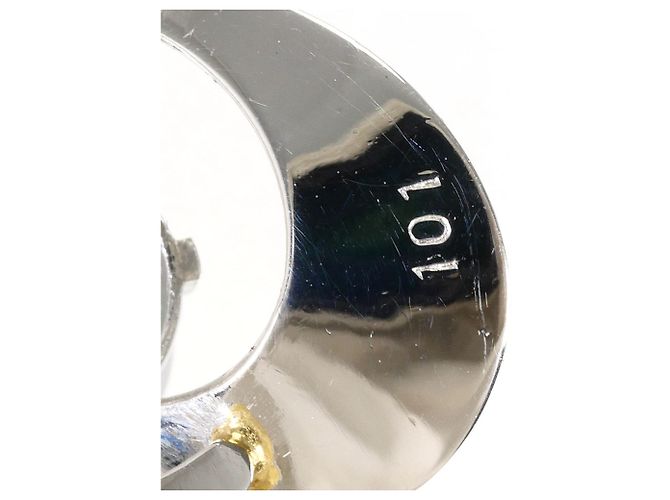 Autre Marque Collana in platino con opale d'acqua e diamante - vista 5
