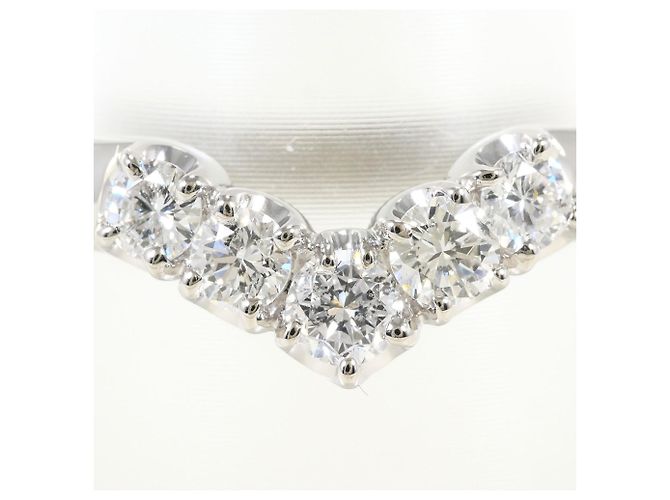 Autre Marque Platin-Diamant-Ehering - Ansicht 2