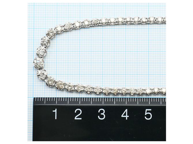 Autre Marque Collana in platino e diamanti - vista 6