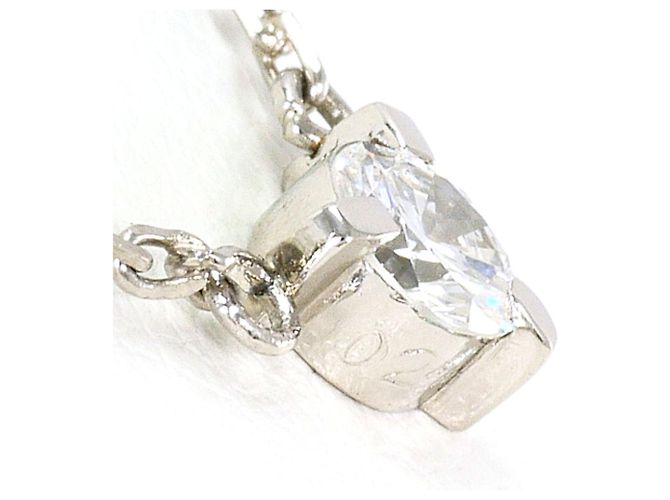 Autre Marque Collana in platino PT850 con diamante - vista 2