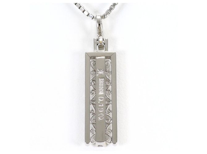 Autre Marque Collana in platino con diamante - vista 3