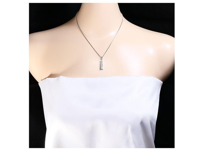 Autre Marque Collana in platino con diamante - vista 6