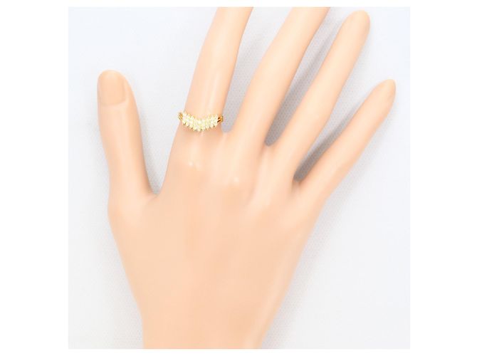 Autre Marque Ringband aus 18K Gelbgold mit Diamant Golden - Ansicht 6