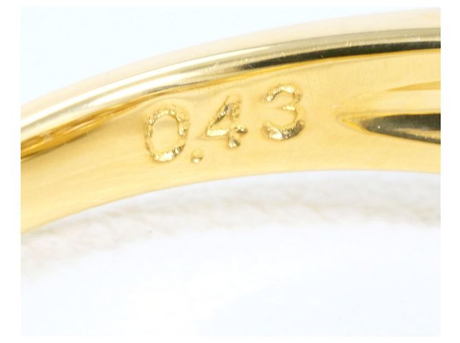 Autre Marque Anello fede in oro giallo 18K e diamanti D'oro - vista 6