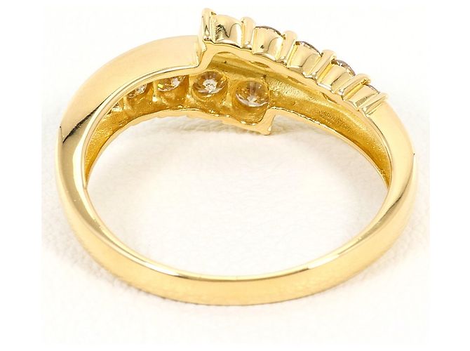 Autre Marque Ring aus 18K Gelbgold mit Diamant Golden - Ansicht 4