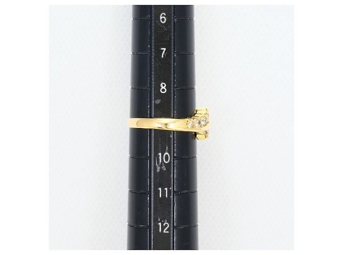 Autre Marque Ring aus 18K Gelbgold mit Diamant Golden - Ansicht 8