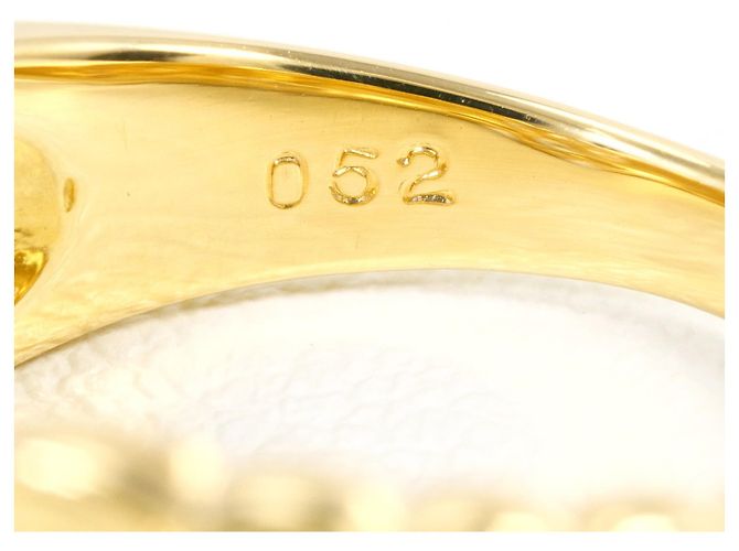 Autre Marque Anello fede in oro giallo 18K e diamanti D'oro - vista 5