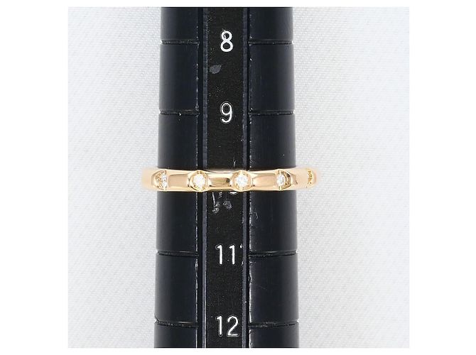 Autre Marque Anello fascia in oro rosa 18K, diamanti e rubini D'oro - vista 8