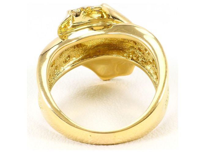 Autre Marque Anello a fascia in oro 18K con diamante D'oro - vista 4