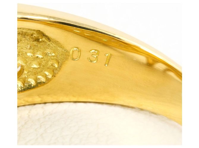 Autre Marque Anello a fascia in oro 18K con diamante D'oro - vista 5