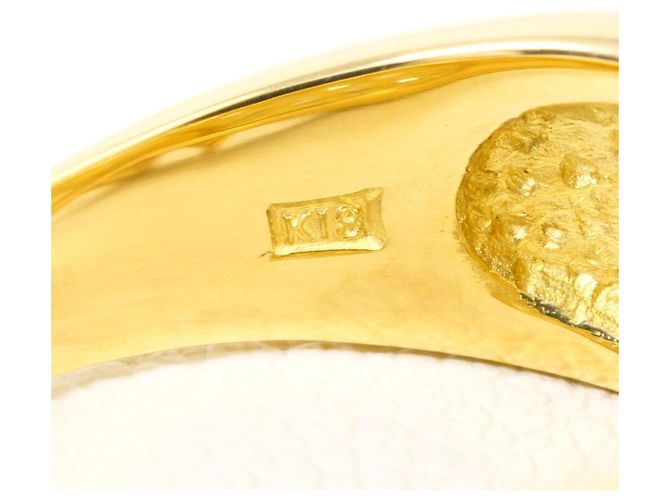 Autre Marque Anello a fascia in oro 18K con diamante D'oro - vista 6