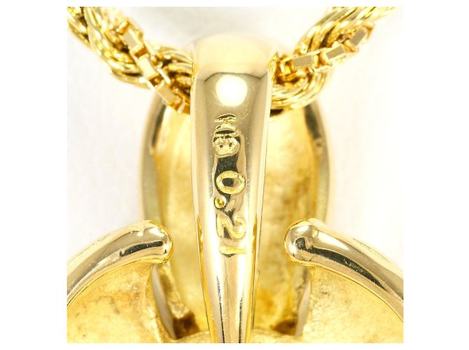 Autre Marque Collana in oro giallo 18K con diamante D'oro - vista 4