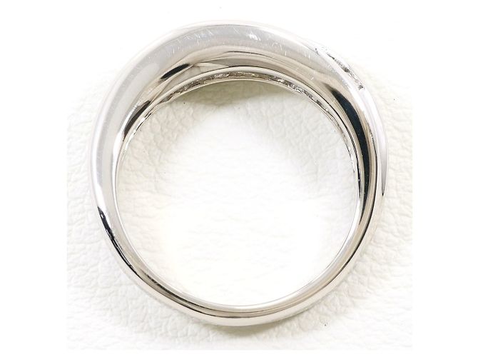 Autre Marque Platin-Diamant-Bandring - Ansicht 2