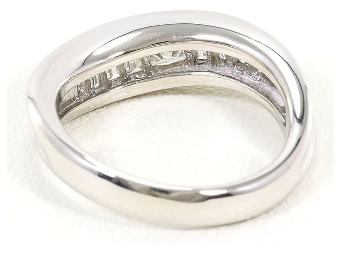 Autre Marque Platin-Diamant-Bandring - Ansicht 3
