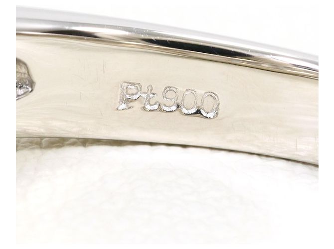Autre Marque Platin-Diamant-Bandring - Ansicht 4