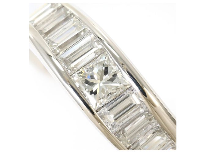 Autre Marque Platin-Diamant-Bandring - Ansicht 6