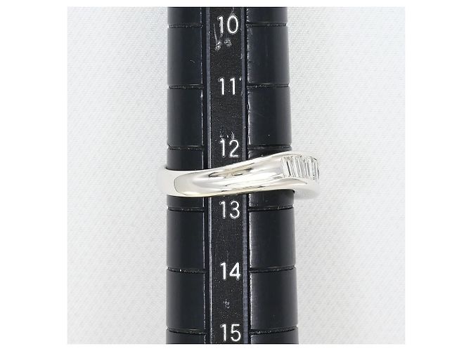 Autre Marque Platin-Diamant-Bandring - Ansicht 8