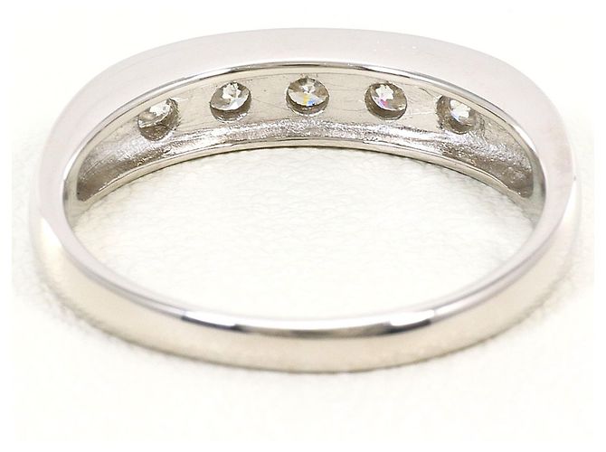 Autre Marque Platin-Diamant-Bandring - Ansicht 4