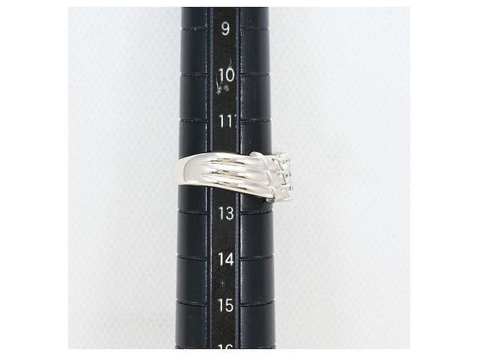 Autre Marque PT900 Platin-Diamant-Bandring - Ansicht 8