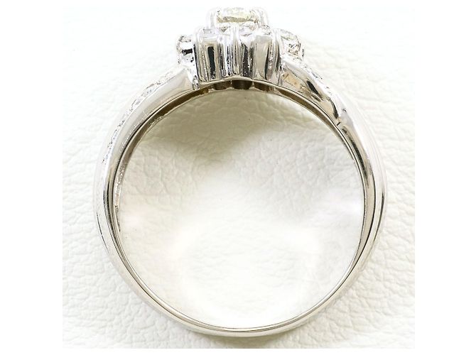 Autre Marque Platin-Diamant-Ehering - Ansicht 3