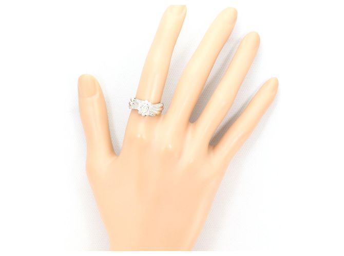 Autre Marque Platin-Diamant-Ehering - Ansicht 7